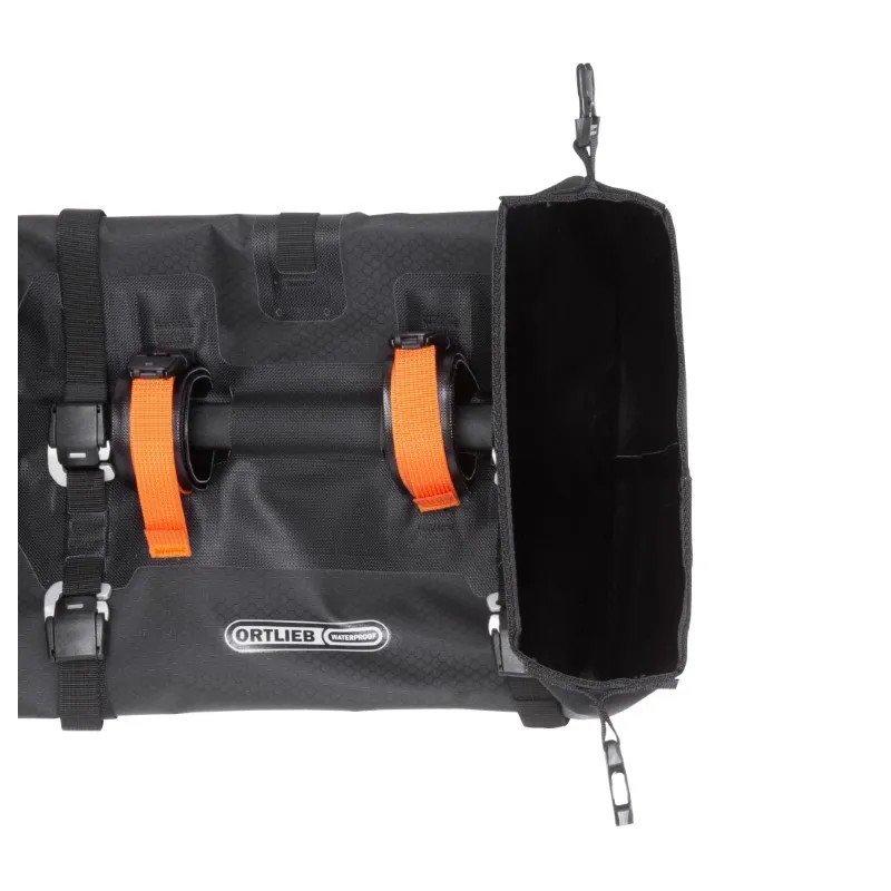 Ortlieb Handlebar-Pack 9L in Black/Orange-7